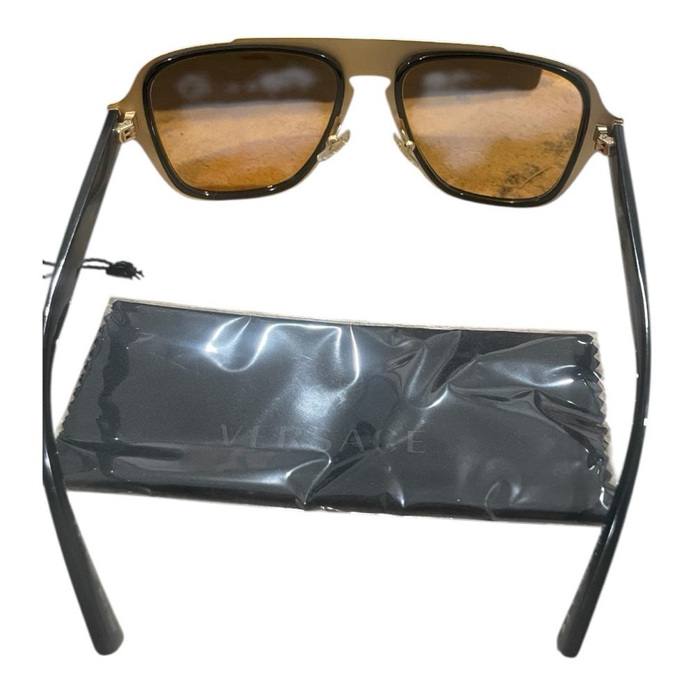 Versace Authentic Black Men’s Sunglasses - Picture 6 of 11